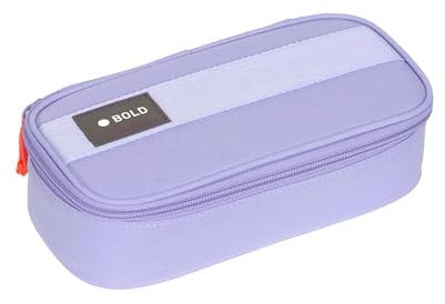 LÄSSIG Bold Schlampermäppchen Stiftemäppchen Federmäppchen/School Spacy Pencil Case Bold Lavender