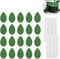 RAMGLYO 20 Climbing Aid Plant Clips Self-Adhesive Wall Mounting Clip Plant Holder