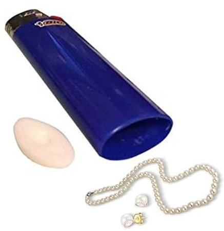 BIC Feuerzeug mit verstecktem Fach | Geheim-Feuerzeug | Tragbarer Mini-Safe | Geldversteck | Geheimversteck