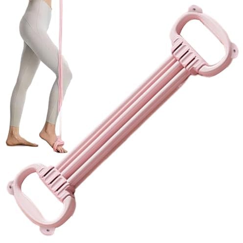 Brustausbauer, einstellbares Widerstandsübungsband, Hochleistungs-Fitnessstärke-Trainer, robuste Stahlfedern und ergonomische Griffe, 60 cm für Oberkörpertraining und Muskeltraining