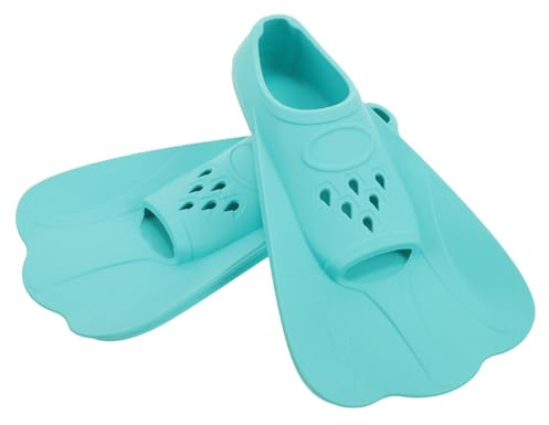 Adult Silicone Short Swimming Training Fins for Pool and Sea
