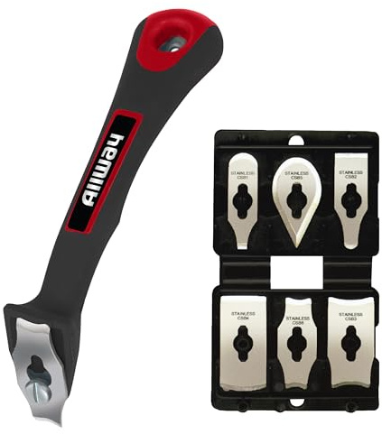 Decorating Soft Grip Contour Scraper Set W/6 Blades (CARDED)