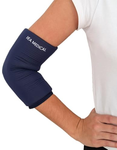 IEA Medical Kühlmanschette Arm & Ellenbogen – 360° Gel-Sleeve, kalt/warm,XL | Kühlbandage für Unterarm & Handgelenk – bei Tennisarm, Sehnenreizung & nach Sport; ohne Klett, rutschfest & wiederverwendbar