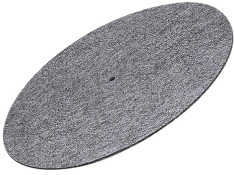 Filz Plattentellermatte für Vinyl Schallplatte, Rutschfest, Geräuscharm | Plattenspieler und Schallplatten, Schützt Oberfläche, Einfache Form, Stilvoll, Zubehör für Dj und Zuhause