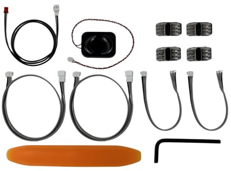 SnoozyFix Complete Wiring Repair Kit for SNOO Bassinet – Speaker Replacement, Extension Cables, Safety Clip Sensor Wires, Tool Set & Solderless Connectors