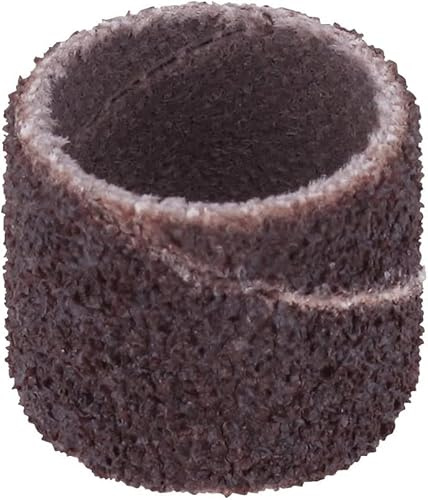 Dremel 408 Sanding Bands Multipack, 6 Sanding Bands (13 mm - Grit 60) for Sanding, Shaping and Smoothing Wood and Plastic Materials (Pack of 5)