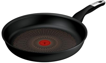 Tefal Explore - Sartén 30 cm, Aluminio | Sartén 30 cm, Mango fijo, Recubrimiento FusionCore Antiadherente, Antiarañazos, Apto inducción, Thermo-Signal