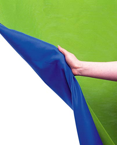 Manfrotto LL lc5887 Chromakey Hintergrund (Umkehrbar) blau/grün