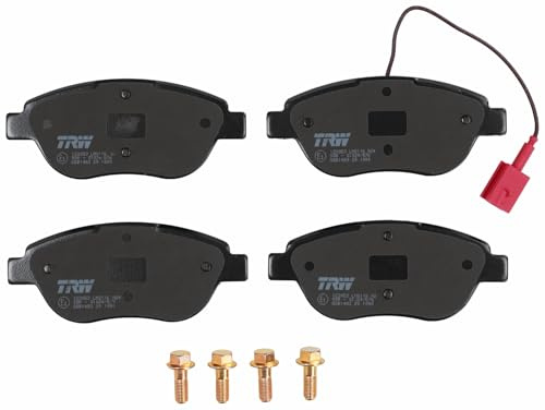 TRW GDB1483 Brake Pad Set of 4 Compatible for Fiat Bravo II (198_) 2006-2016 Front Axle and Other Vehicles