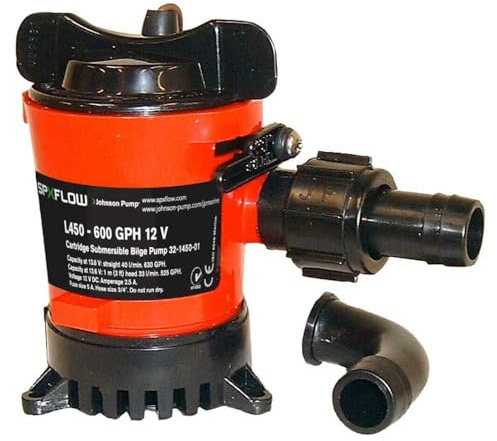 Johnson Pump Pompe de cale immergée 12V