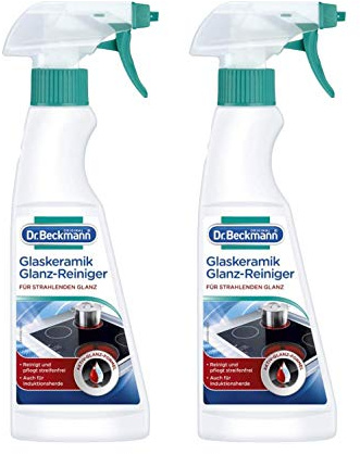 Dr. Beckmann Glaskeramik Glanz-Reiniger, 2er Pack (2x 250 ml)