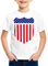 style3 USA Amerika Medal Medaille Wappen Flagge Kinder T-Shirt, Größe:164