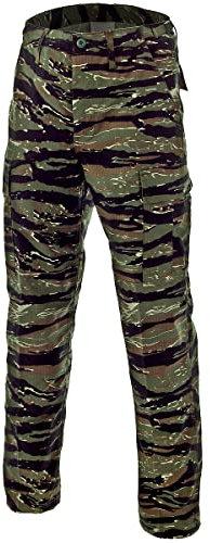 MFH 01334C US BDU Kampfhose Rip Stop (Tiger Stripe/3XL)