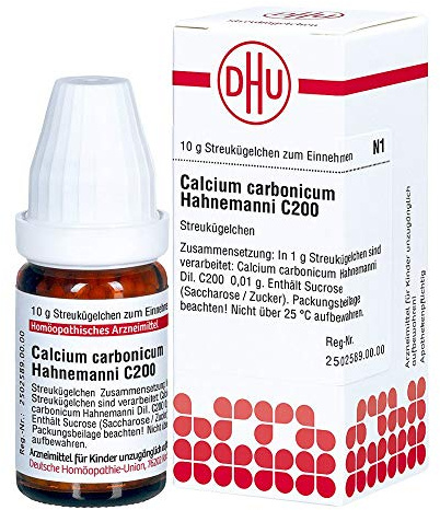 DHU Calcium carbonicum Hahnemanni C200 Streukügelchen, 10 g Globuli