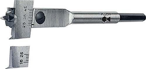 Zentrumbohrer - Standard Ausführung Ø 22-76 mm, Länge 190 mm, Schaft 6-kant