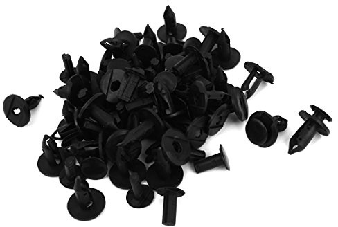 sourcing map Spreiznieten 40 Stücke Nylon Für Stoßstange & Kotflügel