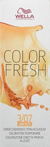 Wella Color Fresh 3/07 - Tinte para el cabello (75 ml), color marrón oscuro