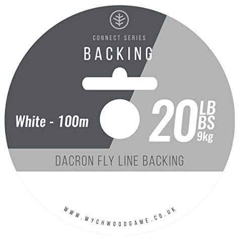 Wychwood - Game Dacron Flyline Backing 20LB White 100m 20 lb