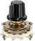 Sourcingmap 1P5T - Selector de interruptor giratorio con perilla de 1 polo, 5 posiciones, 1 banda de cubierta