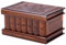 Wooden Secret Jewelry Box Puzzle Magic Case, Big Size, Secret stash safe compartment place lock with hidden key, Money Rack, Brain teaser, Smart trick - Measures 5.5x3.7x2.8
