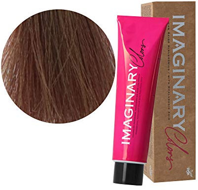 The Imaginary Colors | Coloración Permanente Vegana con Ácido Hialurónico | Cobertura 100% | Color Chocolate 5-92 Castaño Claro Tierra Irisado - 100 ml (Pack de 3 uds.)