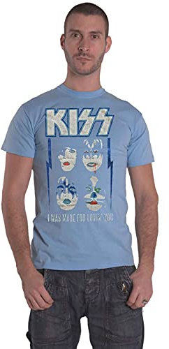 KISS Unisex T-Shirt: Made for Lovin' You (Large)