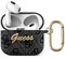 Guess GUA34GSMK Hülle für AirPods 3 grau 4G Script Metal Collection