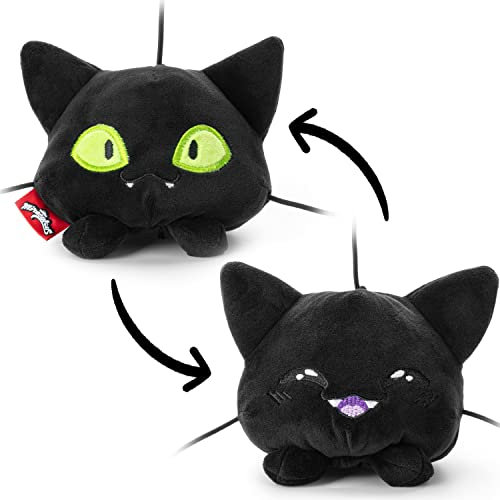 Miraculous Ladybug Plüsch Schlüssel-Anhänger, Kwami Plagg, 10cm, doppelseitig