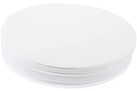 BCOATH 100 Blatt Pad Papier Reinigungszubehör Einwegblätter Sittich Vogelkäfig Vogelkäfig Kissen Pad Vogelkäfig Tablett Matte Papageienkäfig Papier Vogelkäfig Liner Vogelkäfig Urinpads Rund