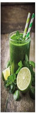 Kühlschrank Aufkleber zum Abdecken von vollen Türen Grün selbstklebend professionelle Vinyl Tapete 60X180CM