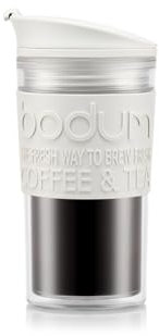 Bodum Travel Mug, 0.35 l, 12 oz, Off White