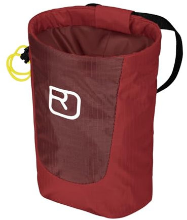 ORTOVOX TRAD CHALKBAG - Lässiger Chalk-Bag mit breiter Öffnung zum Klettern - ROT - EINHEITSGRÖßE