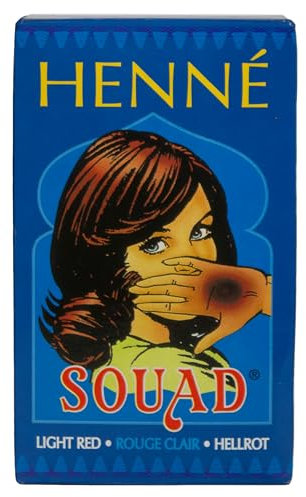 Hennedrog - Henna Souad Hellrot 90g - Haarfärbemittel auf pflanzlicher Basis in hellrot