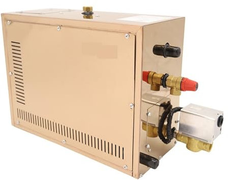 JSTDDP Macchina per Sauna da Bagno 6KW Macchina a Vapore per Sauna Generatore di Vapore per Uso Domestico Decalcificazione Automatica