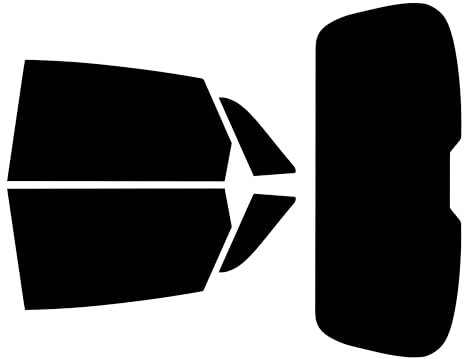 TINTCOM Pre-Cut Window Tint Film for Audi A3 5-door Hatchback 2020-... - (20% Dark Smoke) - Rear Sides & Rear Window - Custom Fit, UV Protection, High Performance