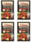 Suhana Spices Mix Powder (Ready To Eat) - Curry Masala Recipe Mixes Casserole Seasoning Herbs - Simplifies & Speeds Up Cooking Process (Pack of 4, Chicken Tandoori Mix Paste 80g (RTE))