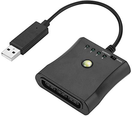 FAUOSWUK -Game-Controller-zu-Game-Console-360-Controller-Konverter, Adapterkabel mit Vibrationsunterstützung und Mikrofonanschluss für Console 360