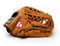 SL-115 REG braun Baseball Handschuh, Schweinsleder, Infield/Outfield 11,5 (für Rechtshänder, Wird an der linken Hand getragen)