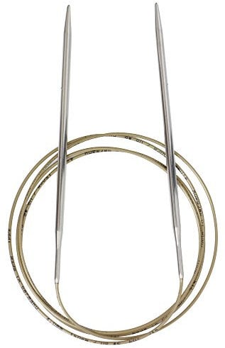 Addi Rundstricknadel, 150 cm, 4,0 mm, Metall, Silber, 20 x 20 x 1 cm