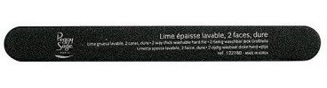 Lime a ongles epaisse 2 faces 100/180 noir de Peggy Sage