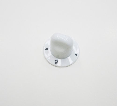 Hotpoint - Ariston - BOUTON PLAQUE GAZ BLANC POUR TABLE DE CUISSON ARISTON
