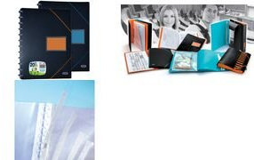 Elba Porte-documents A4 Assortis Lot de 10