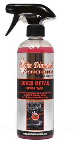 WHITE DIAMOND Detail Products Quick Detailer 500ml Cherry Scented with Free NEXT DAY UK DELIVERY