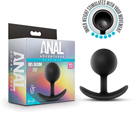 Anal Adventures - Vibra Silikon Anal Plug