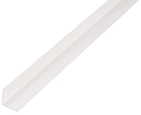 Alberts 477011 Winkelprofil | Kunststoff, weiß | 2000 x 80 x 80 mm