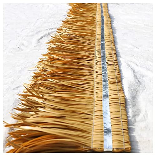 Pealihuy Strohdach, Künstliche Dekorative Palme, Strohdach, Tiki-Hütte, Gras, Dach, Sonnenschirm, Abdeckung, Minibar, Dach Und Terrassen-Sonnenschutz,6 STK
