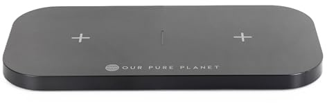 15W Dual Wireless Charger Fast Charging Pad – Qi Certified Double Charging Station for 2 Devices iPhone & Samsung – OUR PURE PLANET
