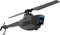 ELEMENTO RC-Hubschrauber für Erwachsene Kinder C128 4CH Black Hornet Luftkissenfahrzeug Model Aufklärungsflugzeuge Militär Flugzeuge 2024 Geschenk-RTF