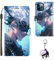 Staremeplz Hülle für iPhone 15 Satoru Gojo/Itadori Yuji Anime Handyhülle [Mit Schlüsselbund] Cartoons PU Leder Schutzhülle Case Hülle für iPhone 15 - Hülle 1