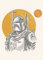 Komar Wandbild- Star Wars Boba Fett Illustration Iconic - Größe 50 x 70 cm - Poster, Kinderzimmer, Dekoration - gerollt ohne Rahmen